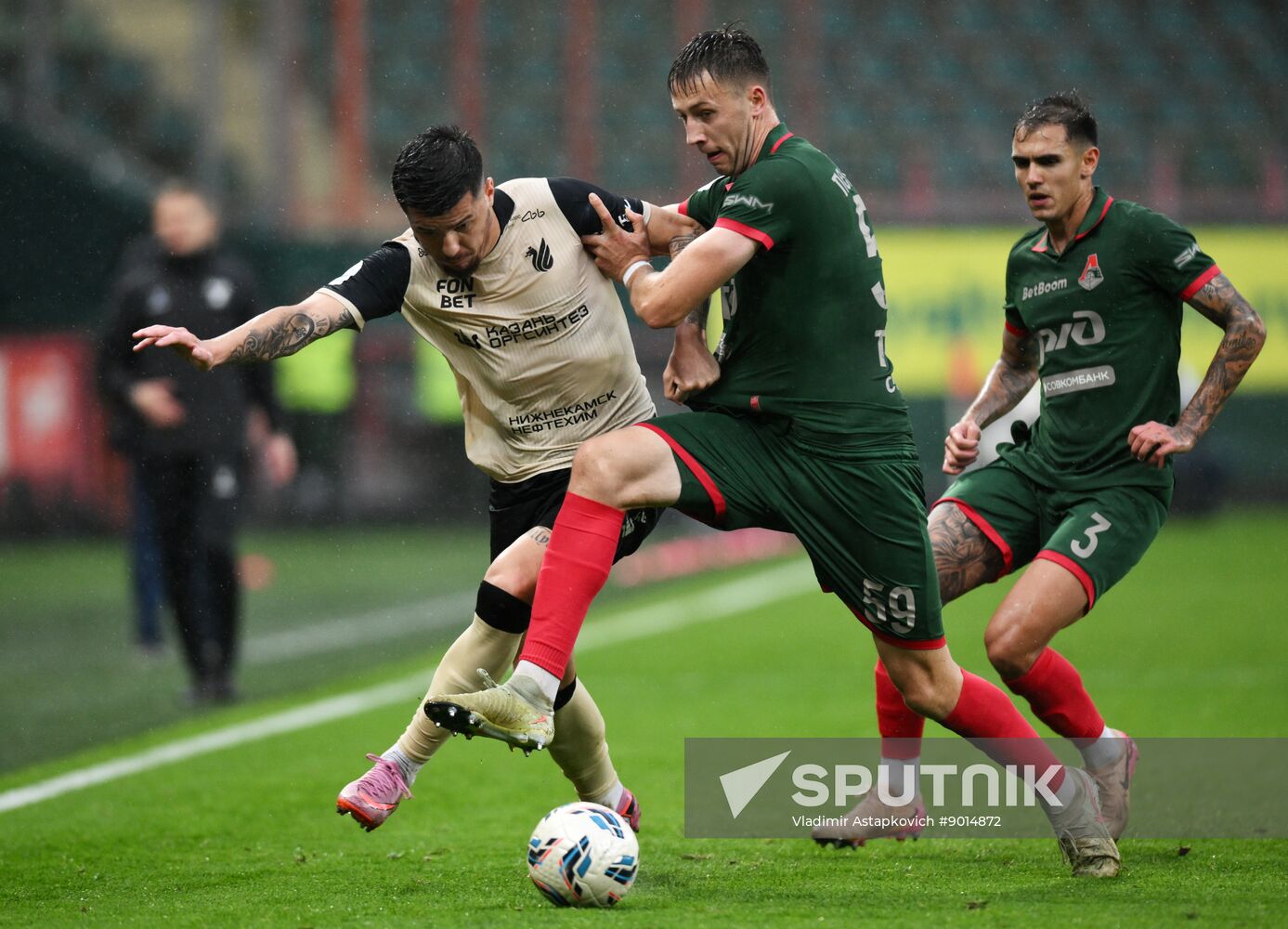 Russia Soccer Premier-League Lokomotiv - Rubin