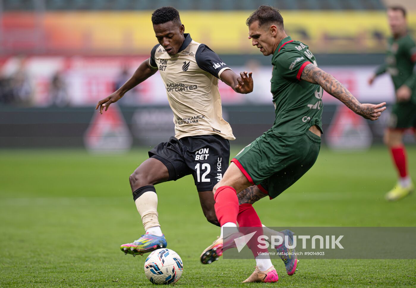Russia Soccer Premier-League Lokomotiv - Rubin