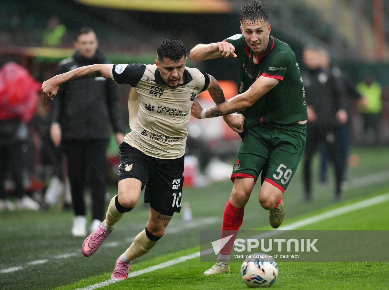 Russia Soccer Premier-League Lokomotiv - Rubin