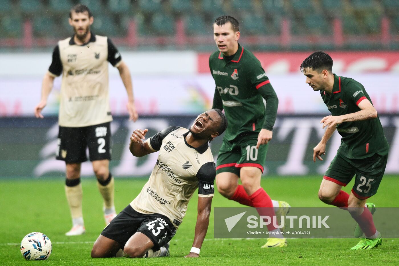 Russia Soccer Premier-League Lokomotiv - Rubin