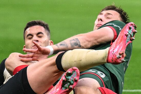 Russia Soccer Premier-League Lokomotiv - Rubin