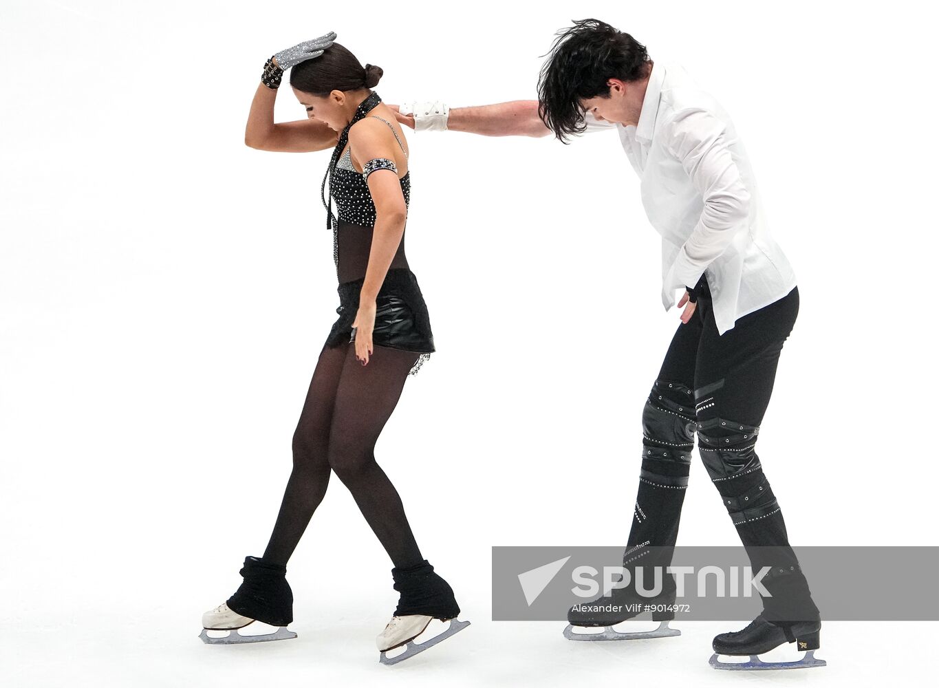 Russia Figure Skating Test Skates Ice Dance