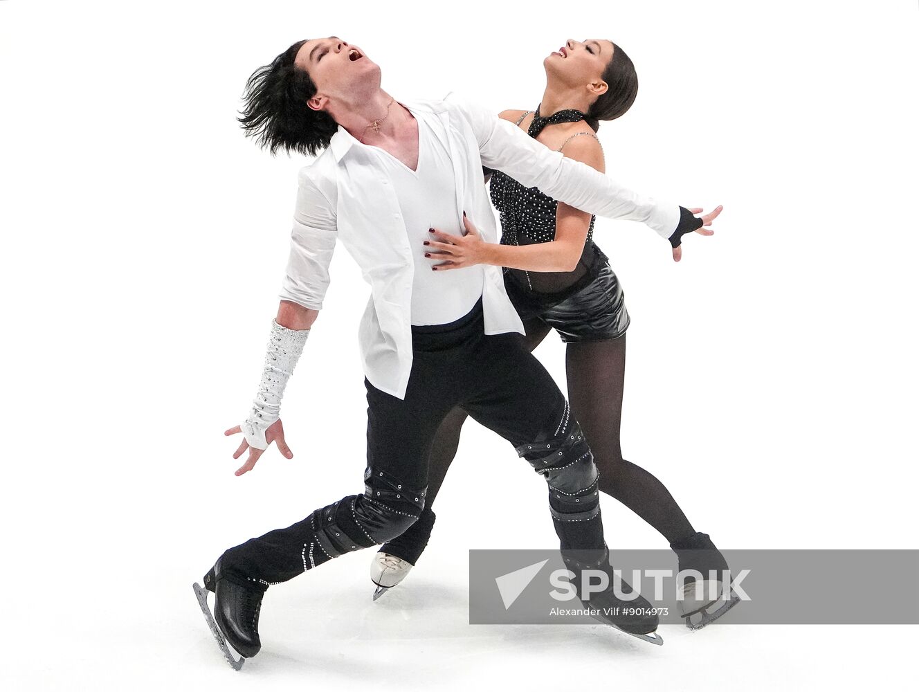 Russia Figure Skating Test Skates Ice Dance