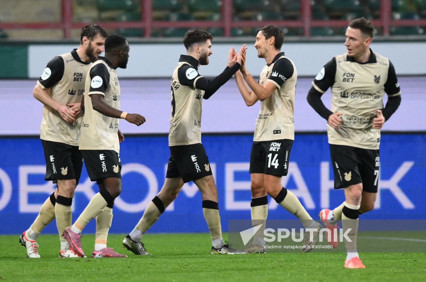 Russia Soccer Premier-League Lokomotiv - Rubin