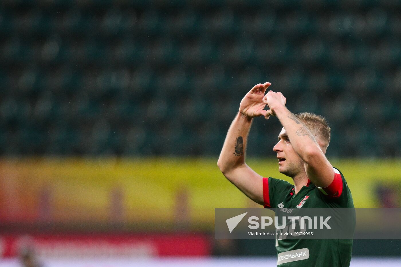 Russia Soccer Premier-League Lokomotiv - Rubin