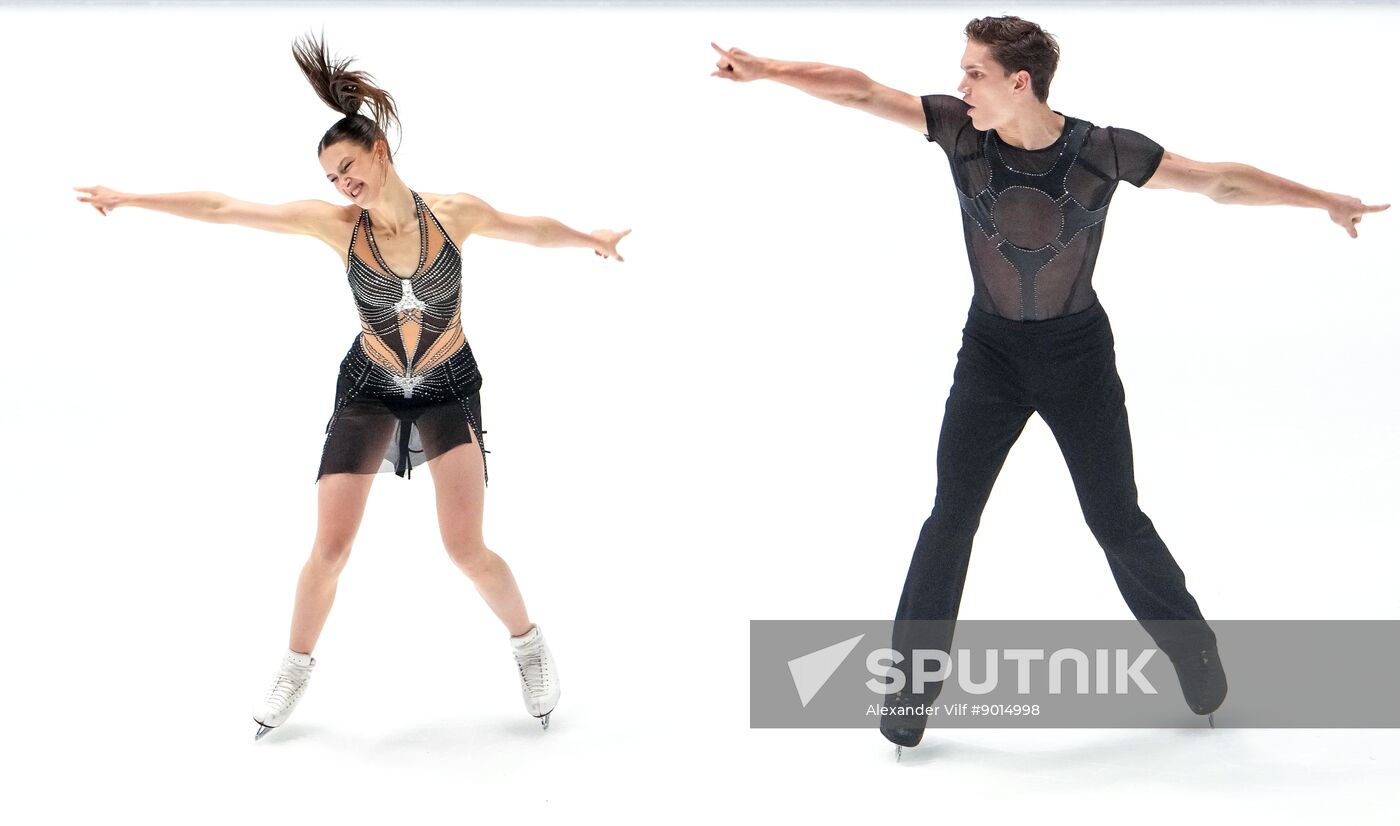 Russia Figure Skating Test Skates Ice Dance