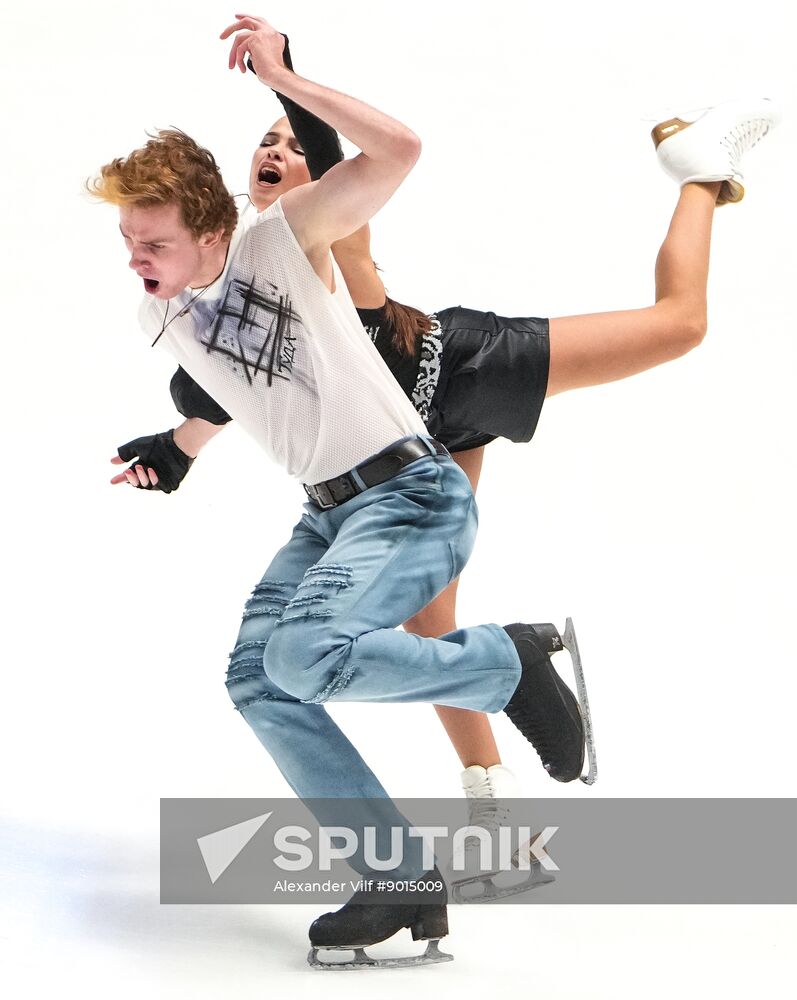 Russia Figure Skating Test Skates Ice Dance