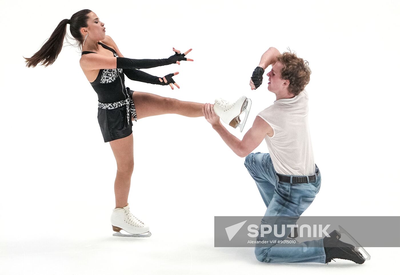 Russia Figure Skating Test Skates Ice Dance