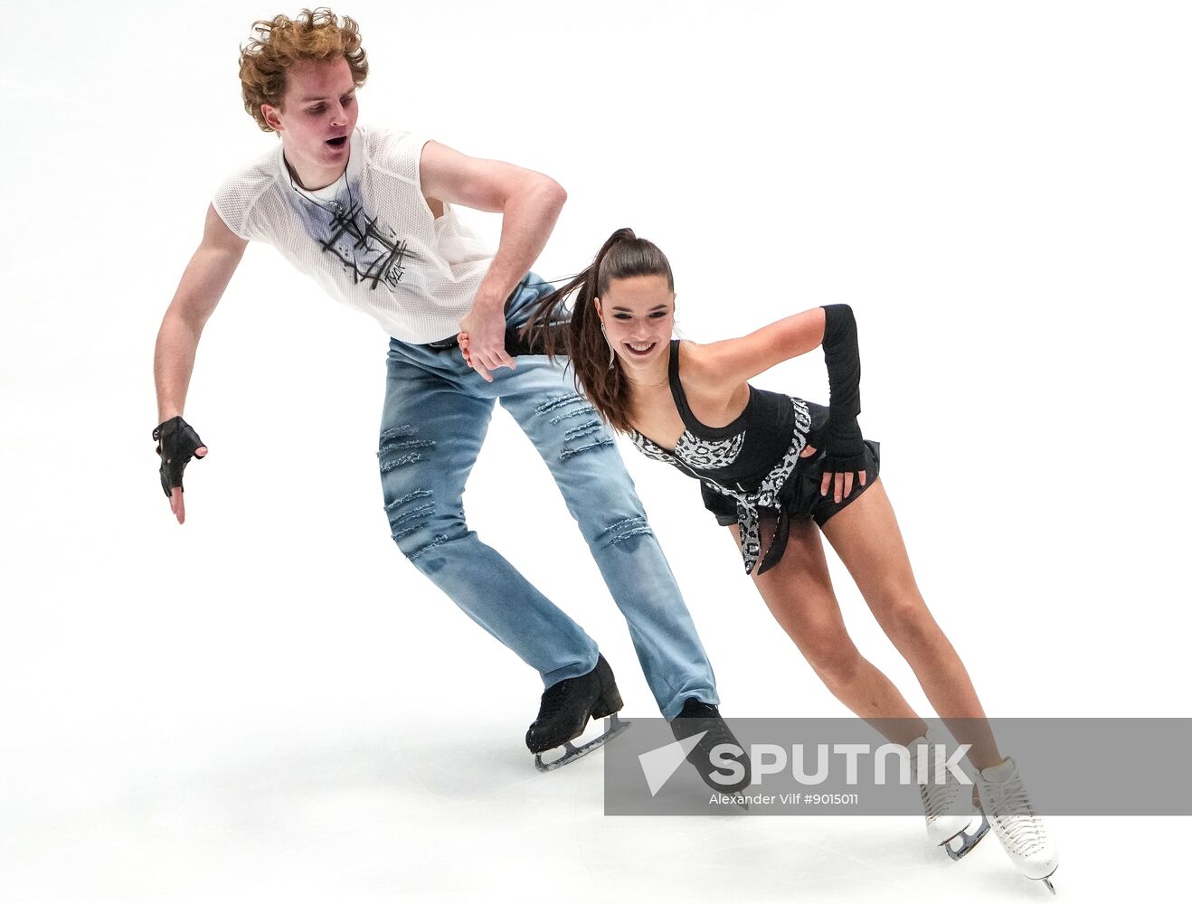 Russia Figure Skating Test Skates Ice Dance