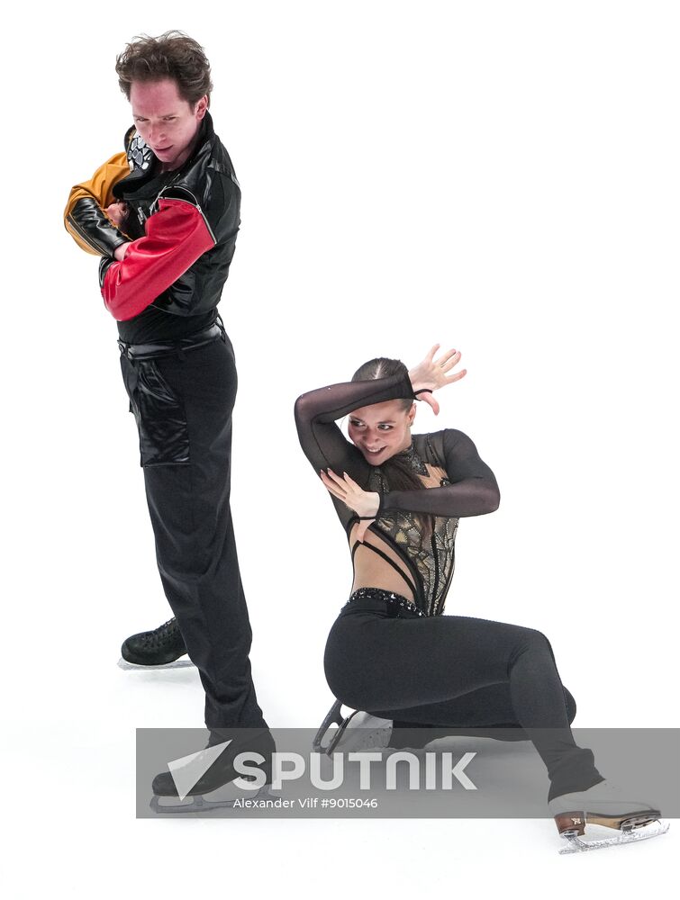 Russia Figure Skating Test Skates Ice Dance