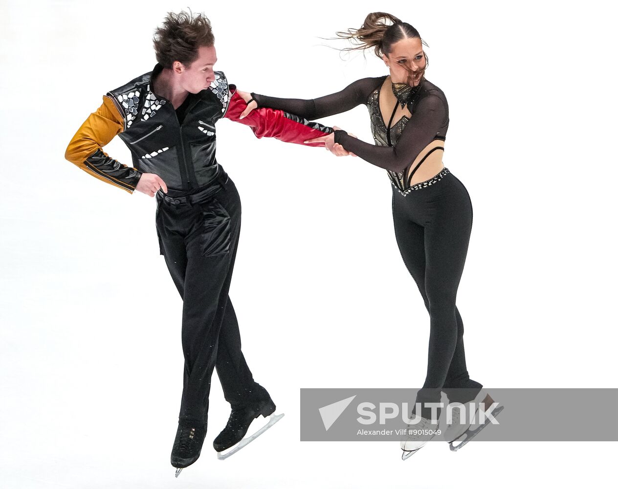Russia Figure Skating Test Skates Ice Dance