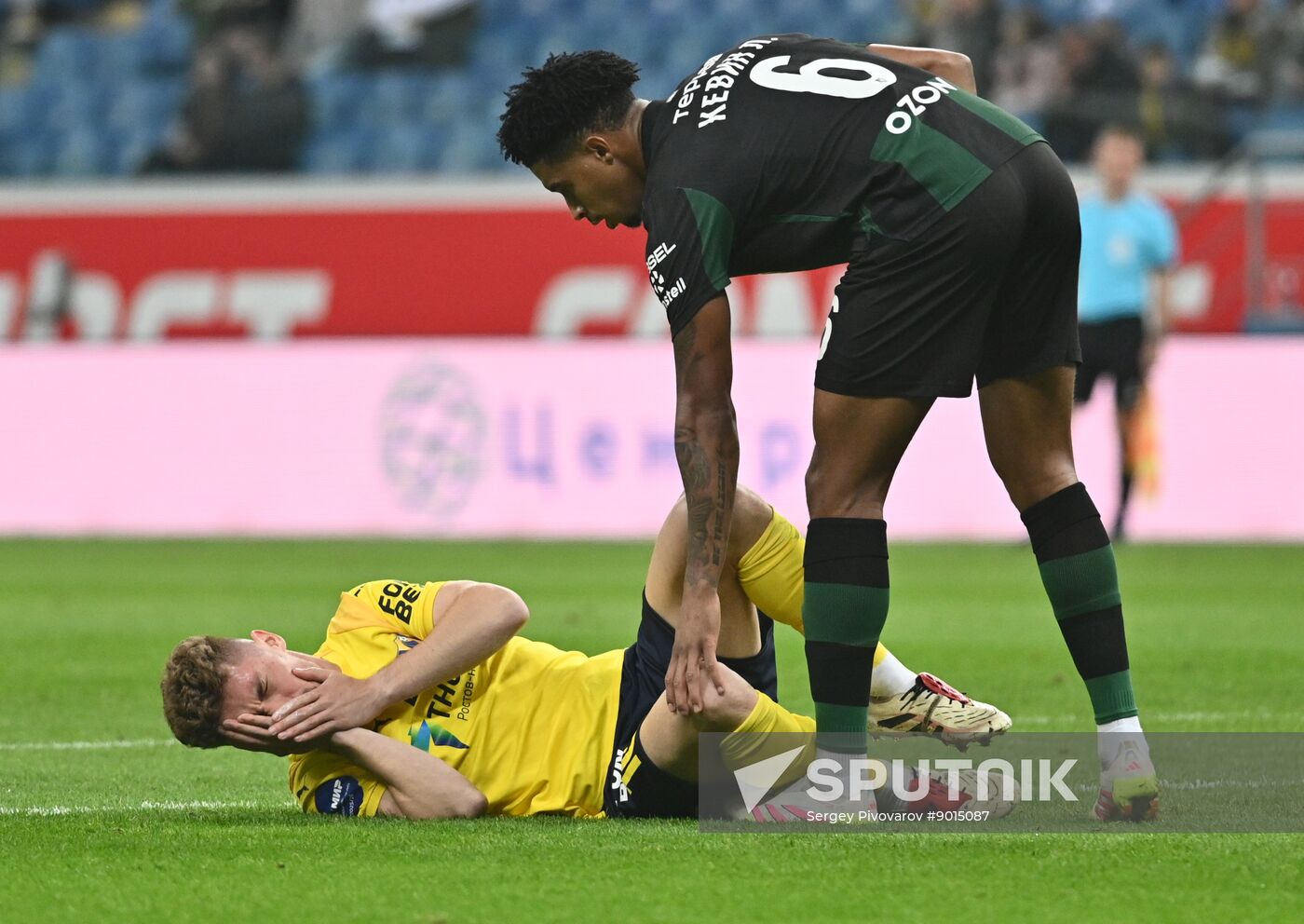 Russia Soccer Premier-League Rostov - Krasnodar