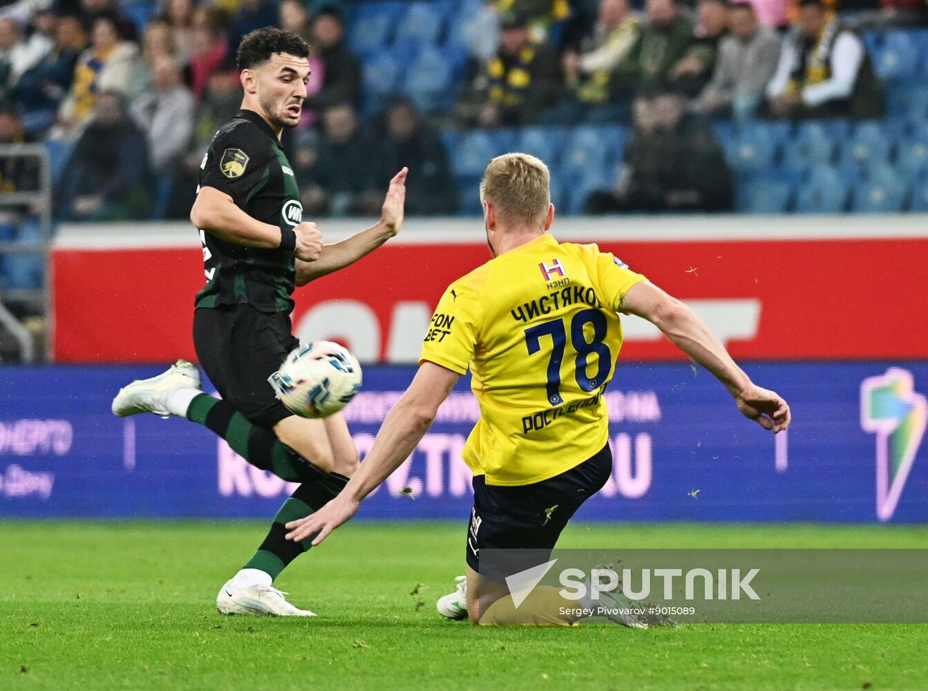 Russia Soccer Premier-League Rostov - Krasnodar