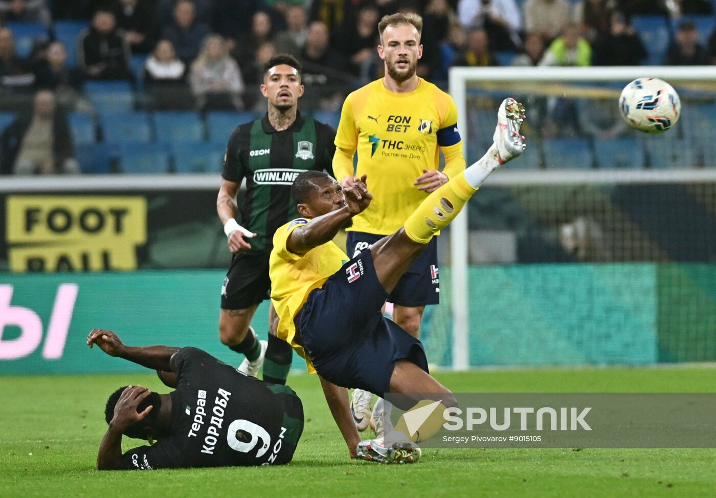 Russia Soccer Premier-League Rostov - Krasnodar