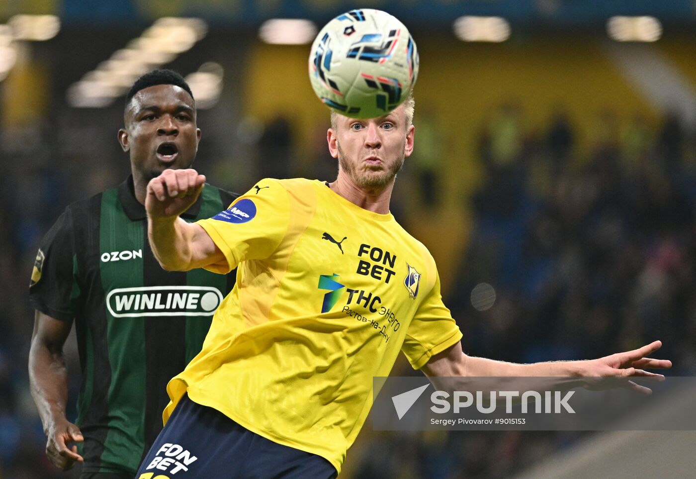 Russia Soccer Premier-League Rostov - Krasnodar