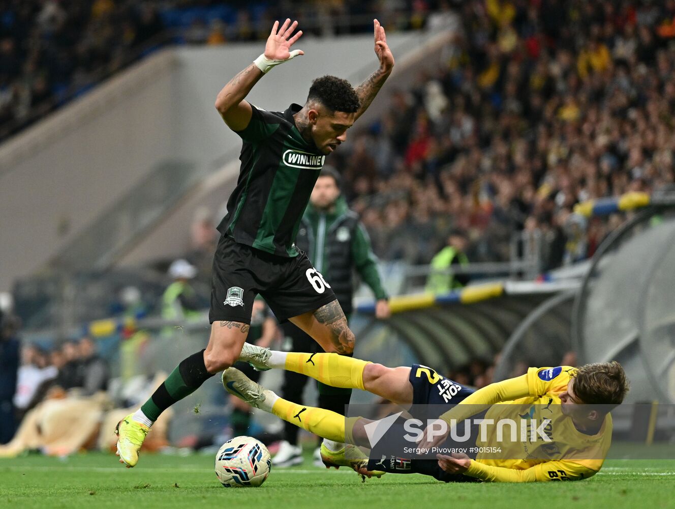 Russia Soccer Premier-League Rostov - Krasnodar