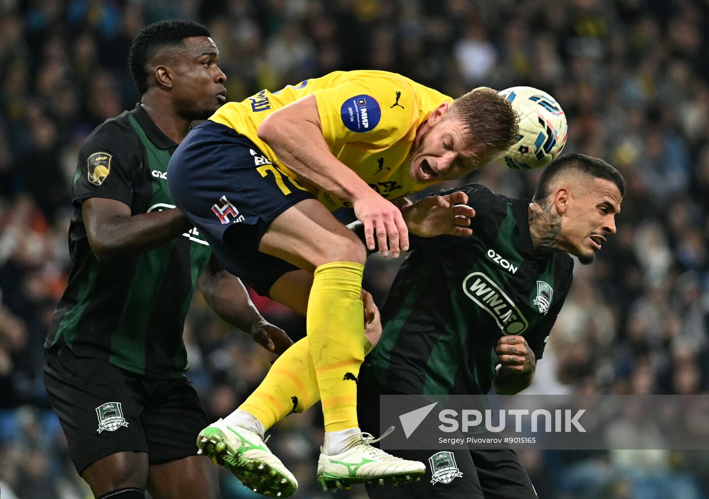 Russia Soccer Premier-League Rostov - Krasnodar