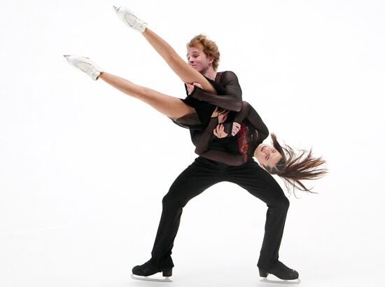 Russia Figure Skating Test Skates Ice Dance