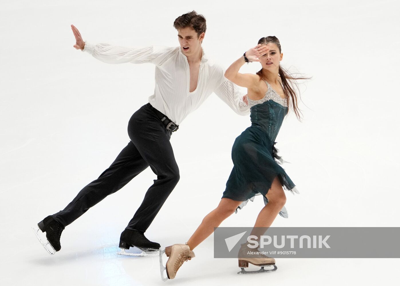 Russia Figure Skating Test Skates Ice Dance