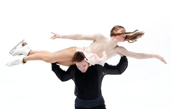 Russia Figure Skating Test Skates Ice Dance