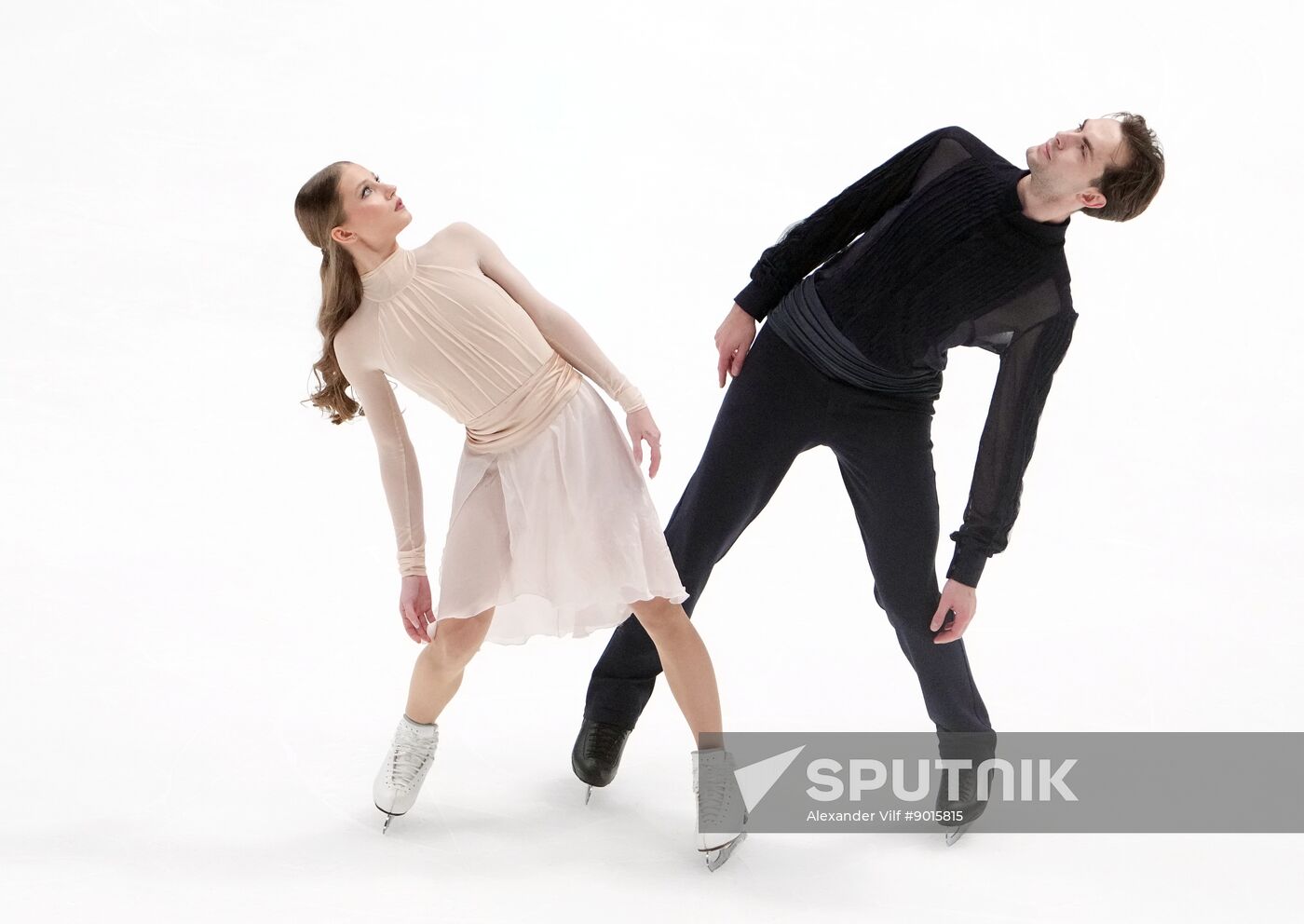 Russia Figure Skating Test Skates Ice Dance