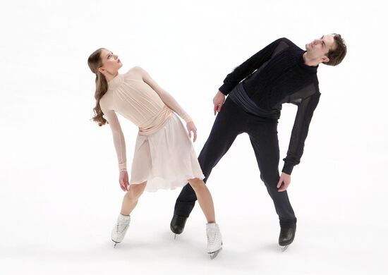 Russia Figure Skating Test Skates Ice Dance