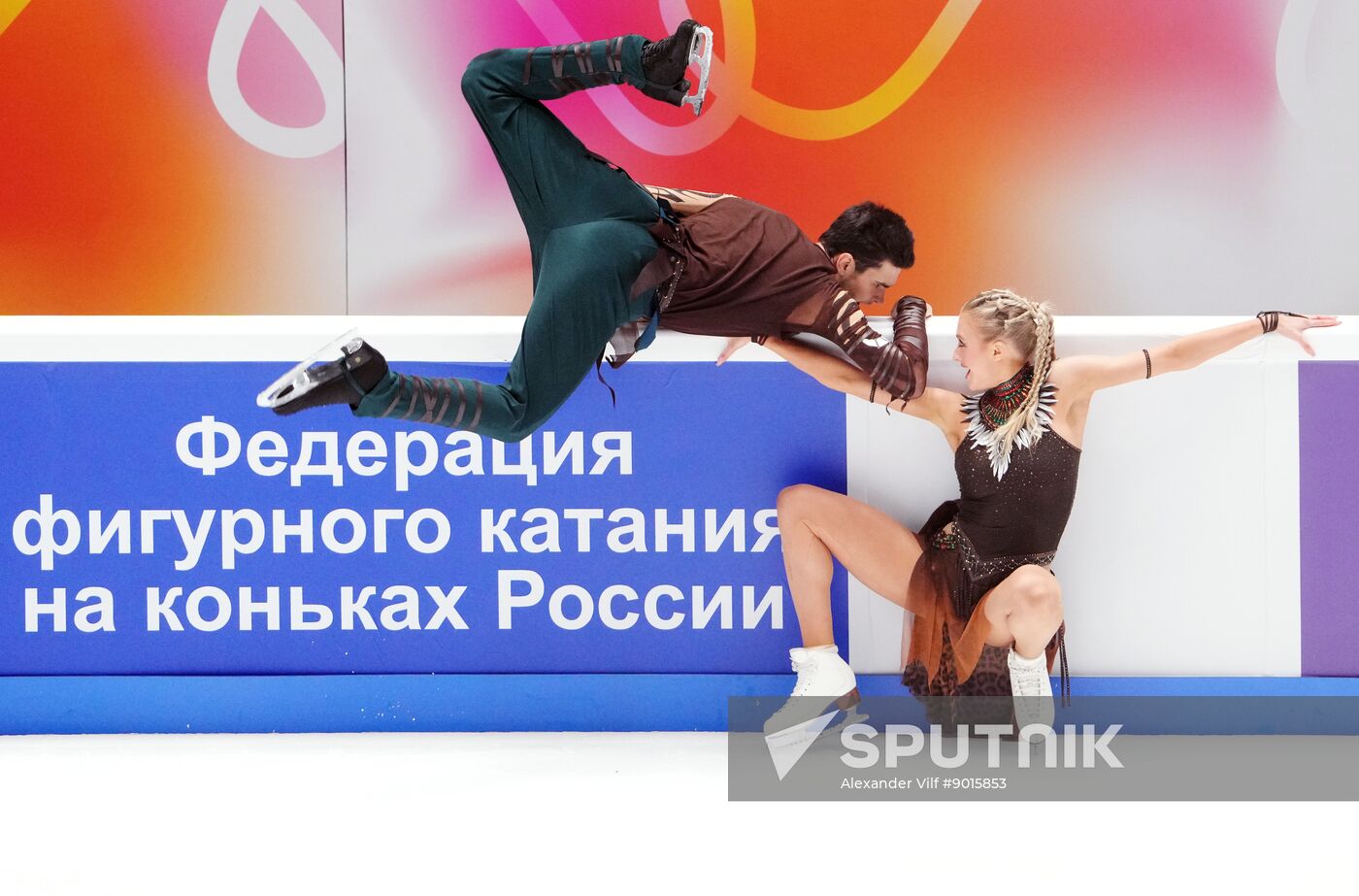 Russia Figure Skating Test Skates Ice Dance