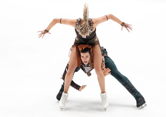Russia Figure Skating Test Skates Ice Dance