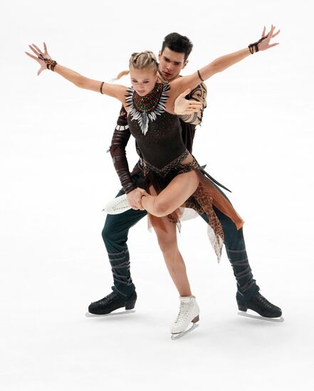 Russia Figure Skating Test Skates Ice Dance