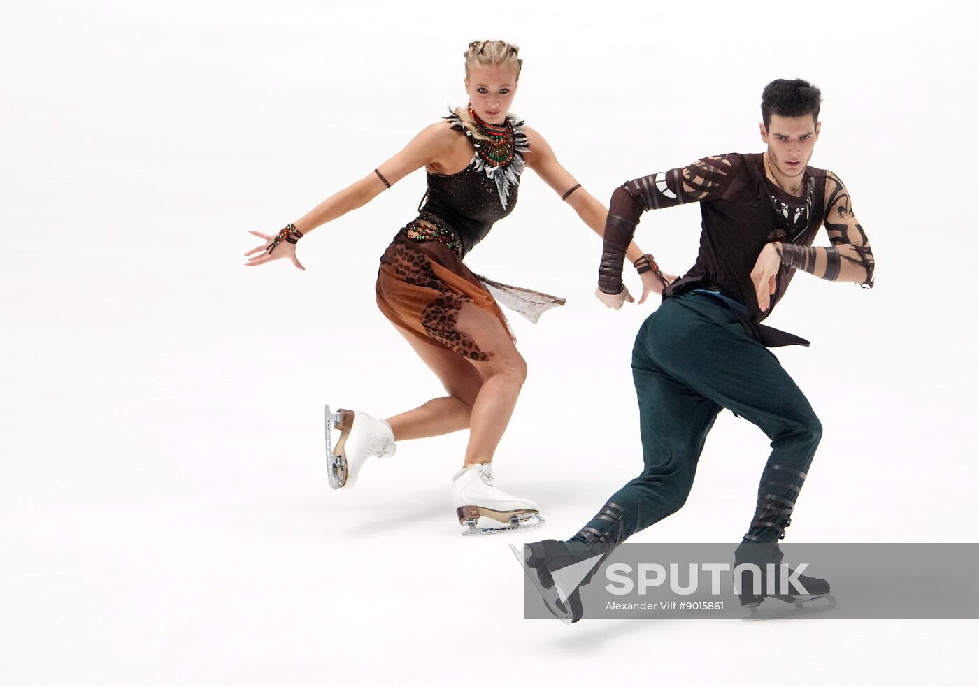Russia Figure Skating Test Skates Ice Dance