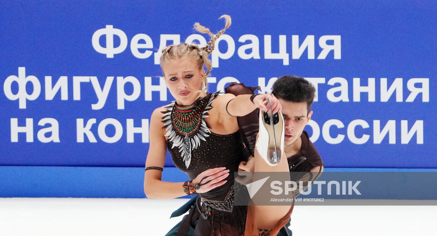 Russia Figure Skating Test Skates Ice Dance