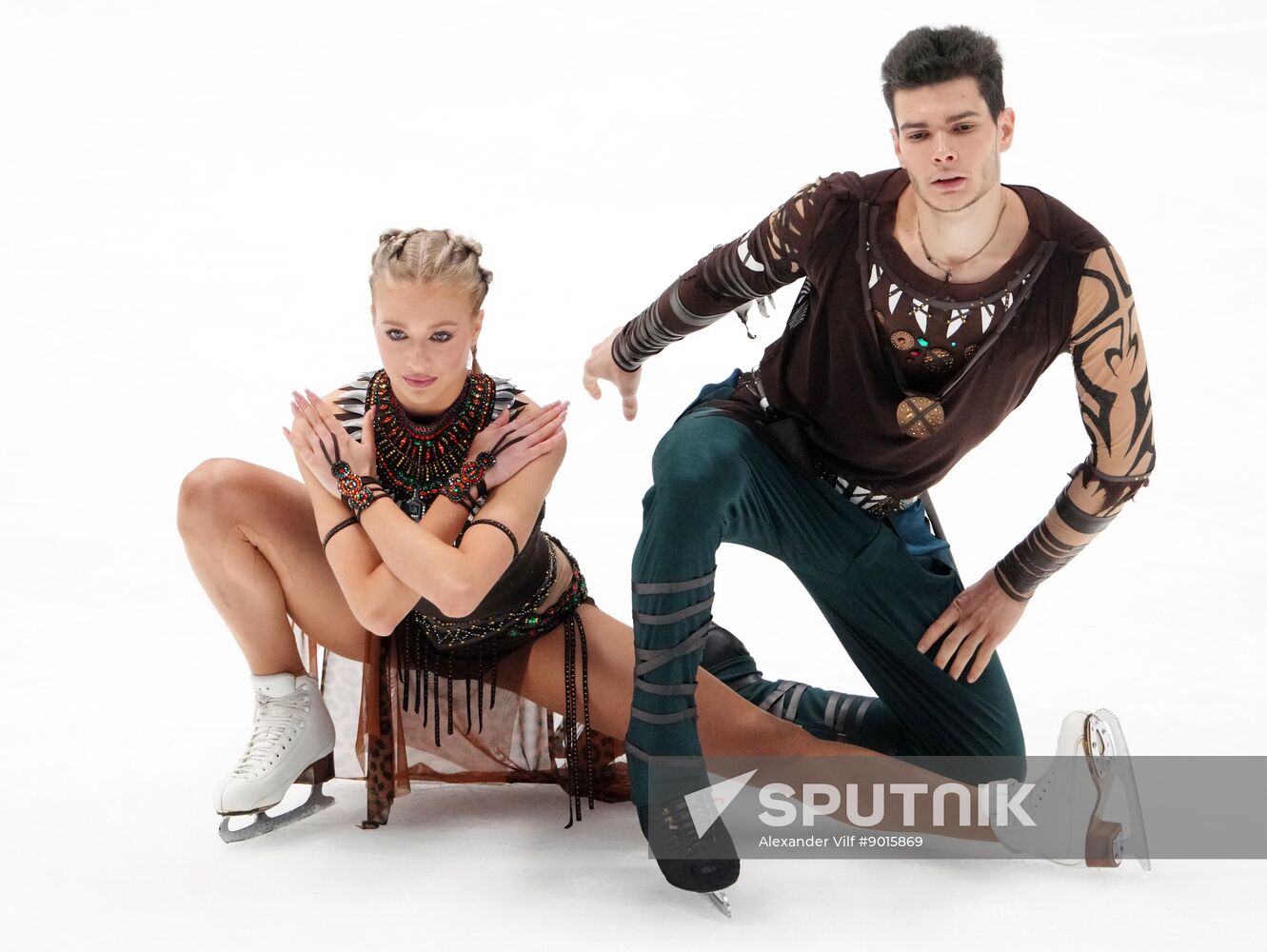Russia Figure Skating Test Skates Ice Dance