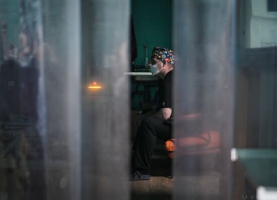 Russia Ukraine Military Operation Akhmat Frontline Hospital