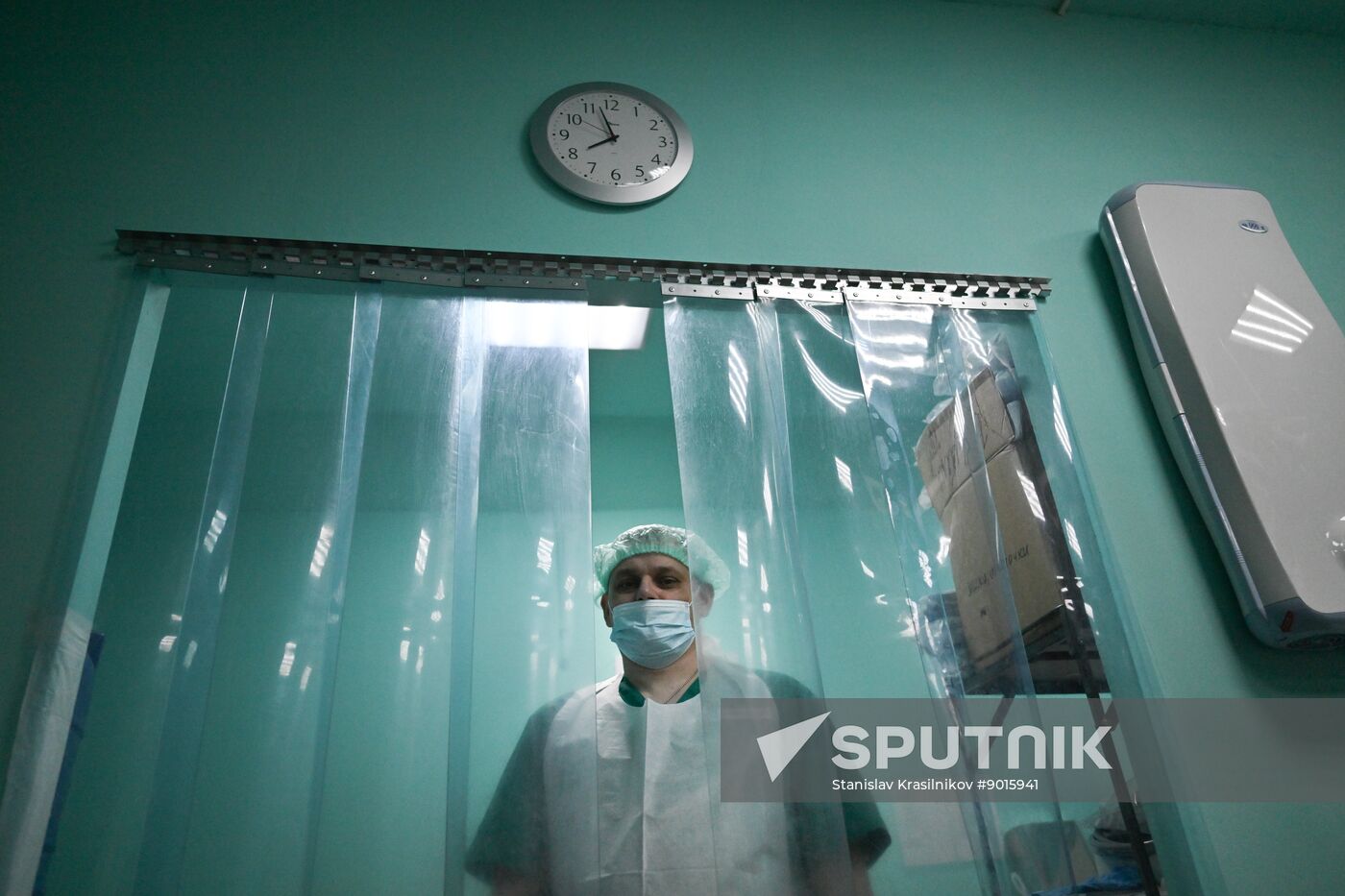 Russia Ukraine Military Operation Akhmat Frontline Hospital