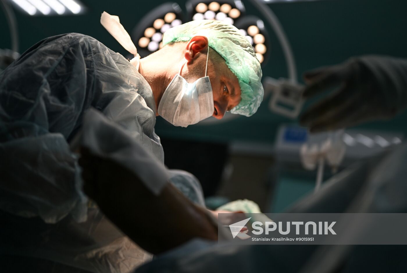 Russia Ukraine Military Operation Akhmat Frontline Hospital