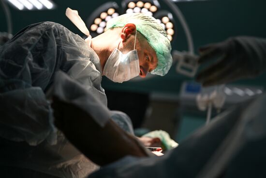 Russia Ukraine Military Operation Akhmat Frontline Hospital