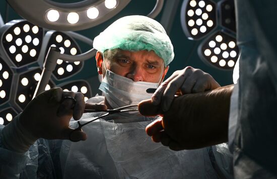 Russia Ukraine Military Operation Akhmat Frontline Hospital