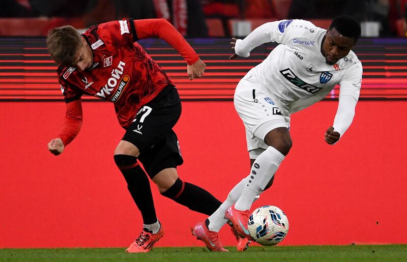 Russia Soccer Premier-League Spartak - Pari NN
