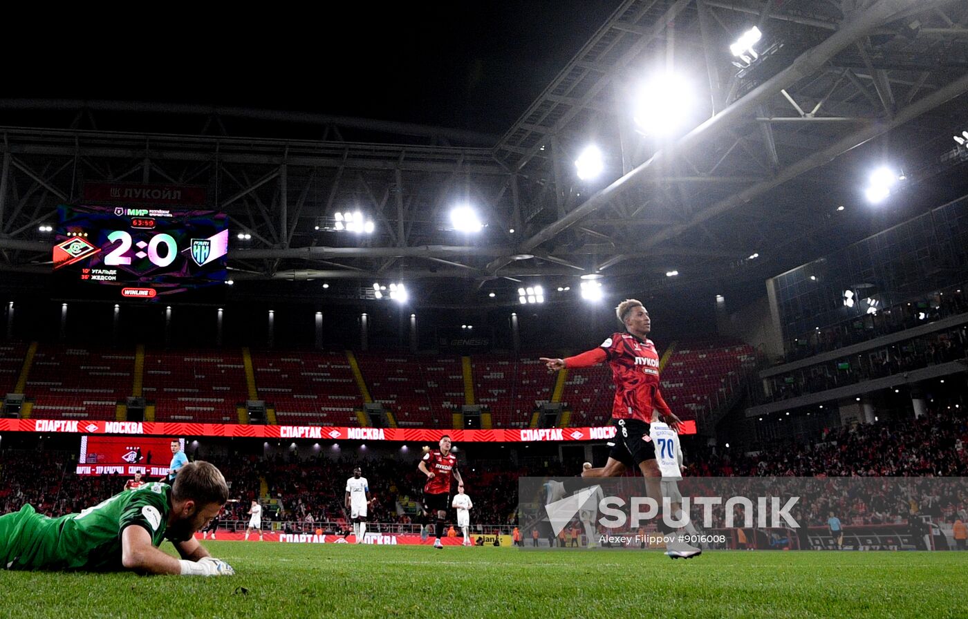 Russia Soccer Premier-League Spartak - Pari NN