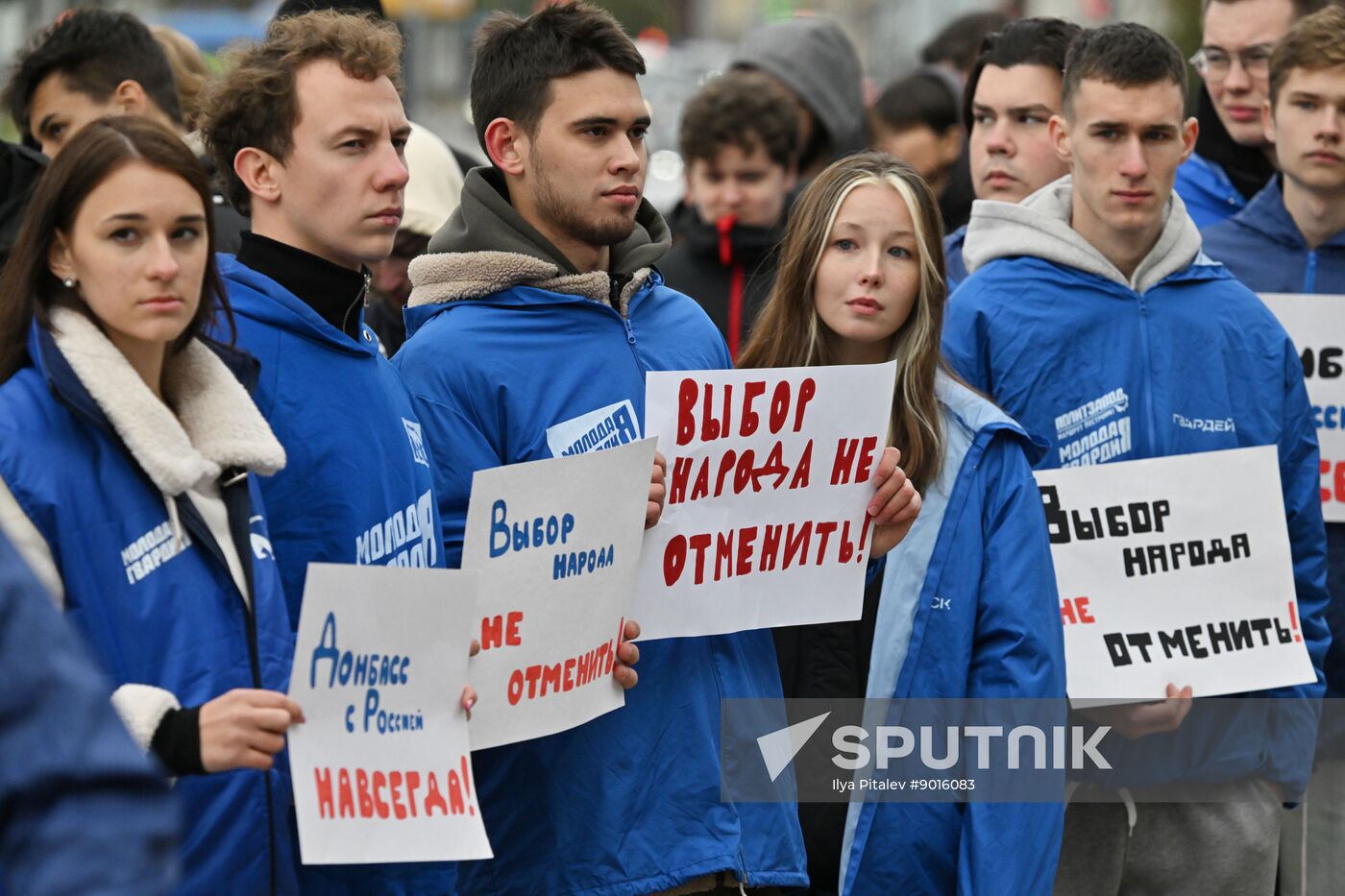 Russia New Regions Accession Day Rally
