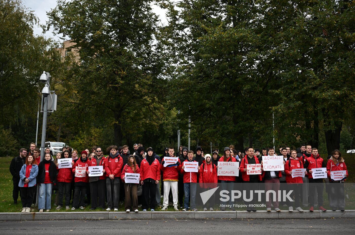 Russia New Regions Accession Day Rally