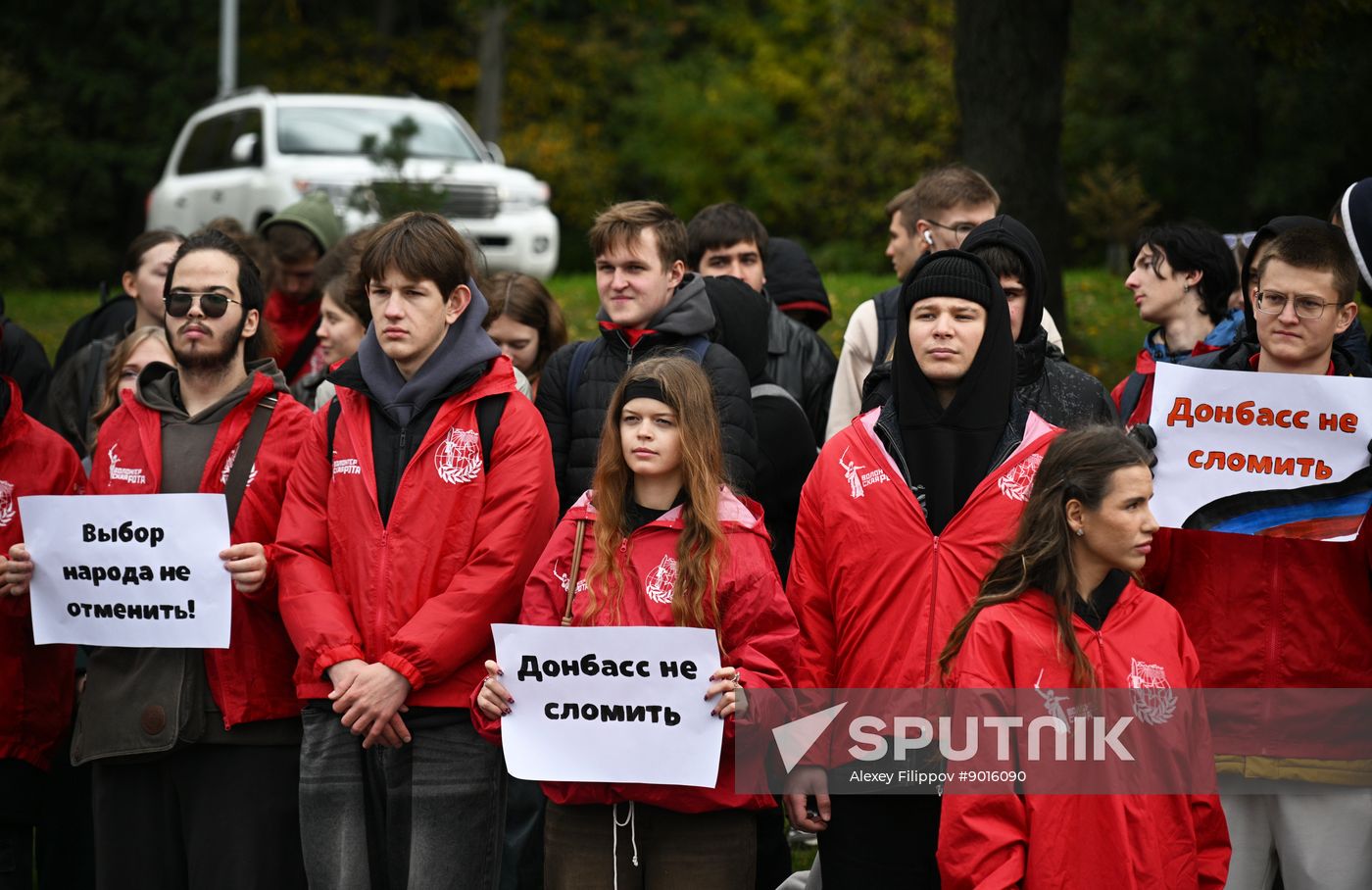 Russia New Regions Accession Day Rally