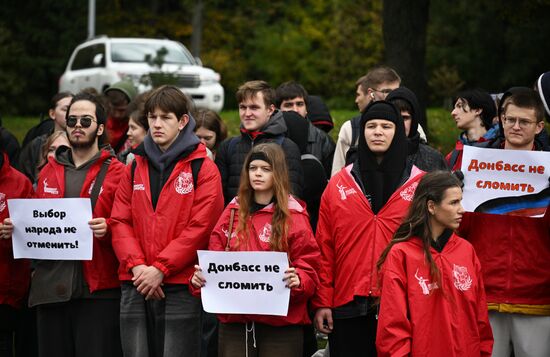 Russia New Regions Accession Day Rally