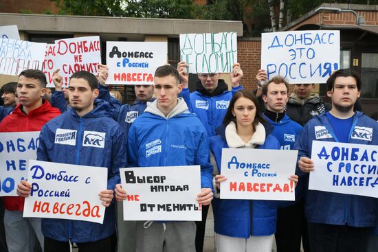 Russia New Regions Accession Day Rally