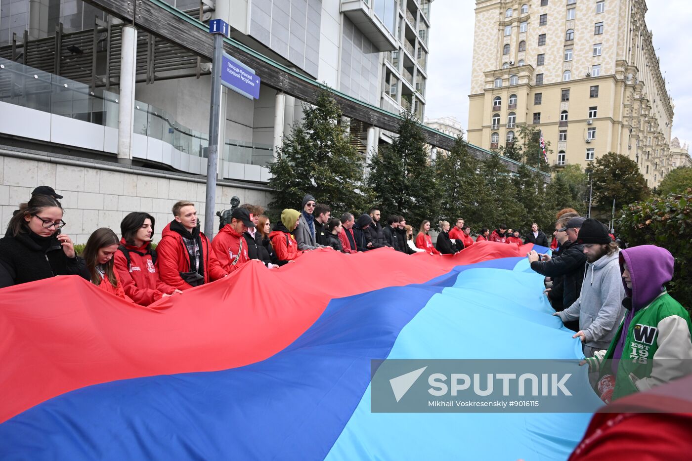 Russia New Regions Accession Day Rally