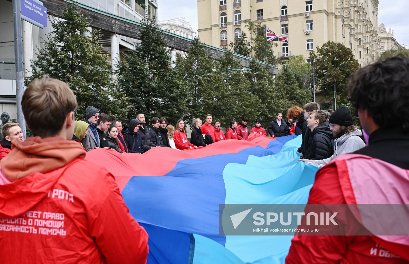 Russia New Regions Accession Day Rally
