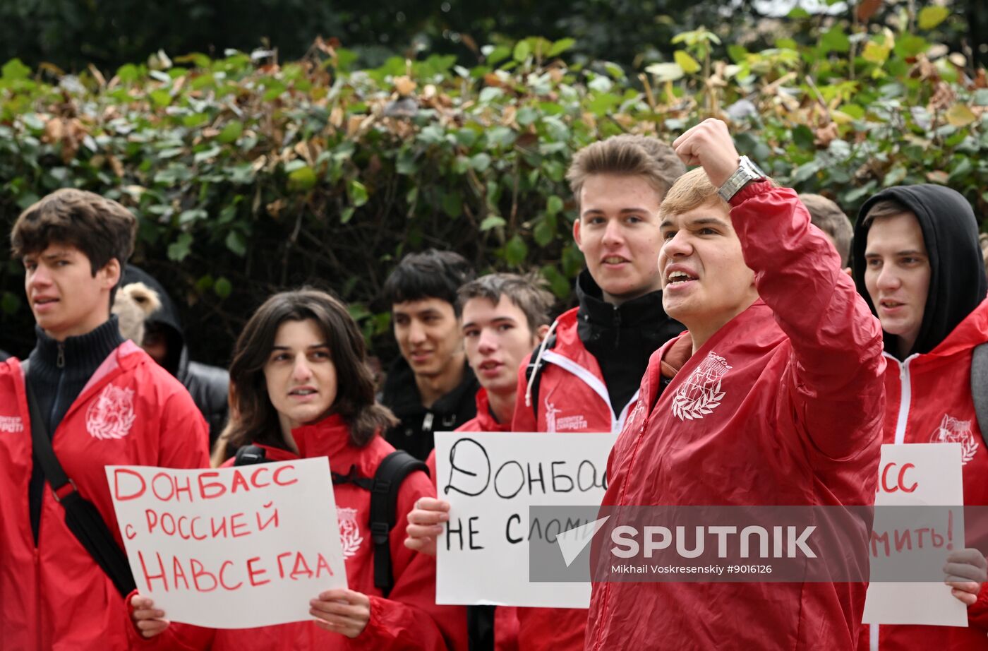 Russia New Regions Accession Day Rally