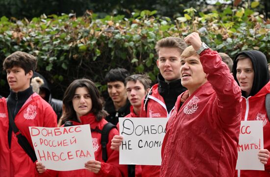 Russia New Regions Accession Day Rally