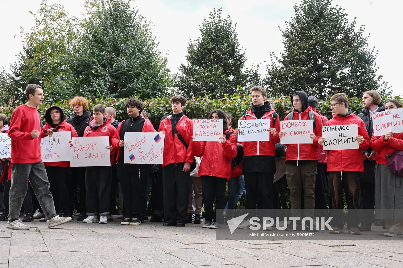 Russia New Regions Accession Day Rally