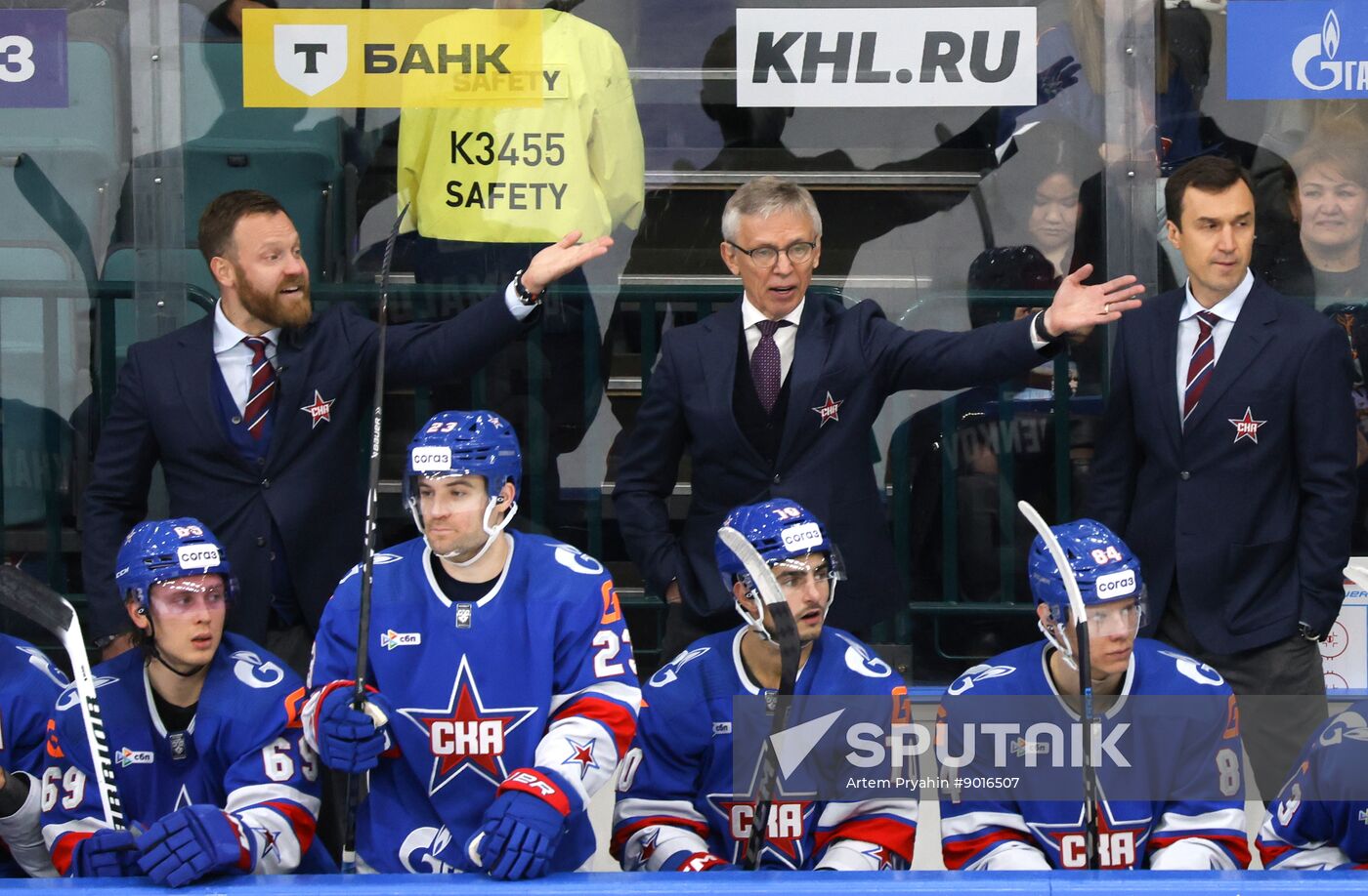 Russia Ice Hockey Kontinental League SKA - Torpedo